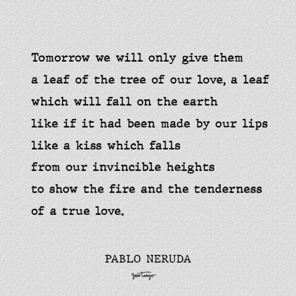 best pablo neruda love poems