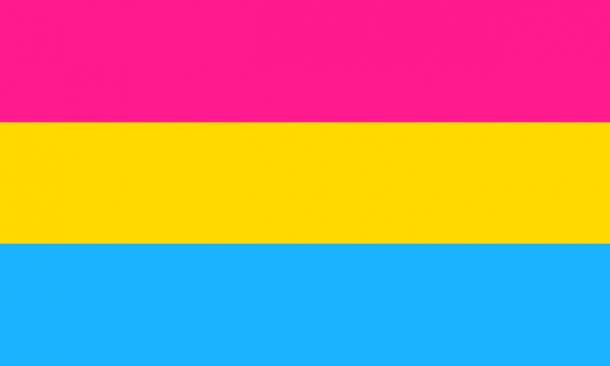 pansexual pride flag