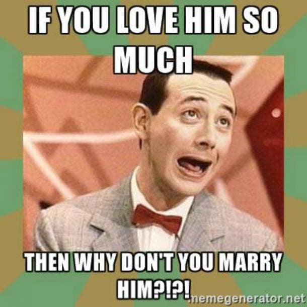 PeeWee Herman I love you meme. love meme PeeWee Herman. 