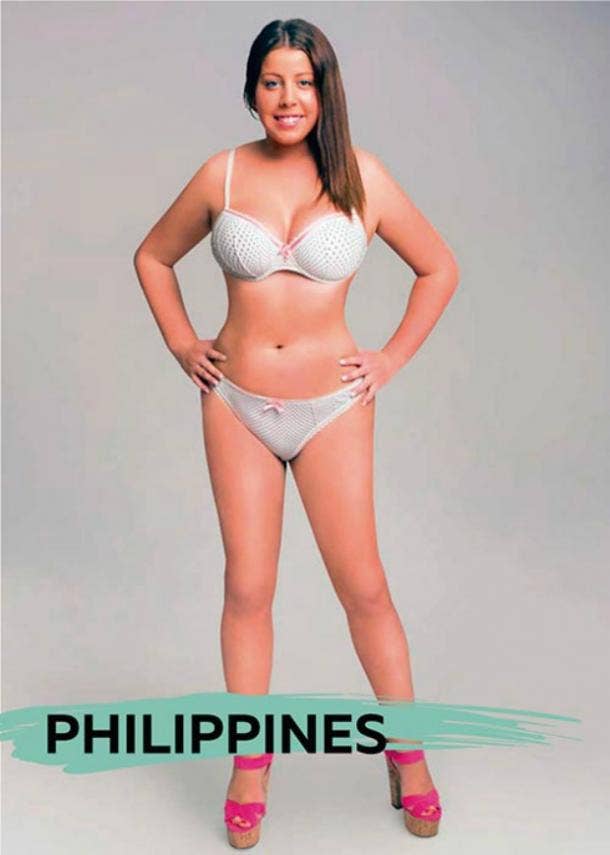 ideal female body type in the Phillippines
