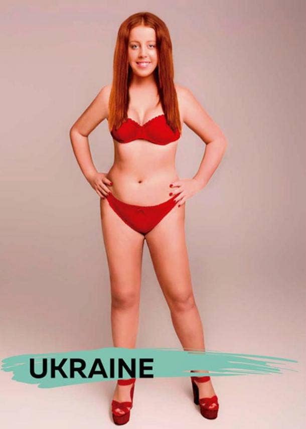 ideal female body type in Ukraine
