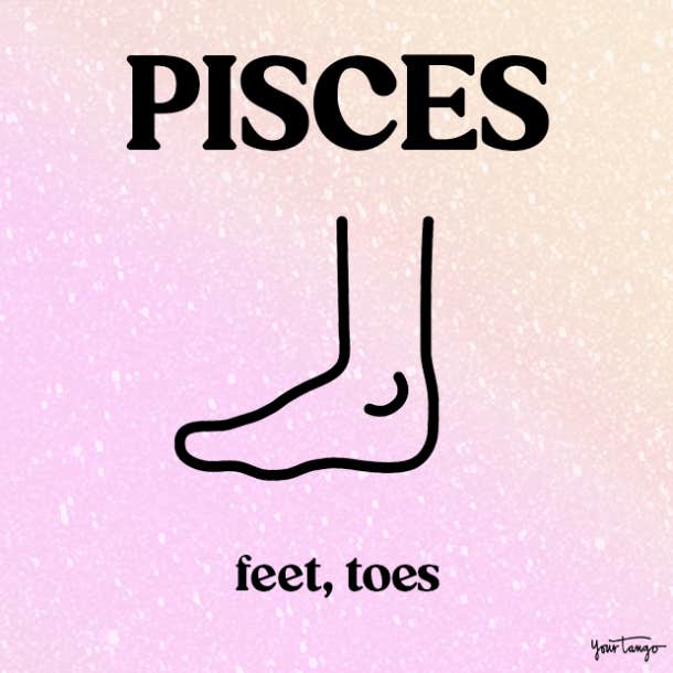 pisces ruling body parts