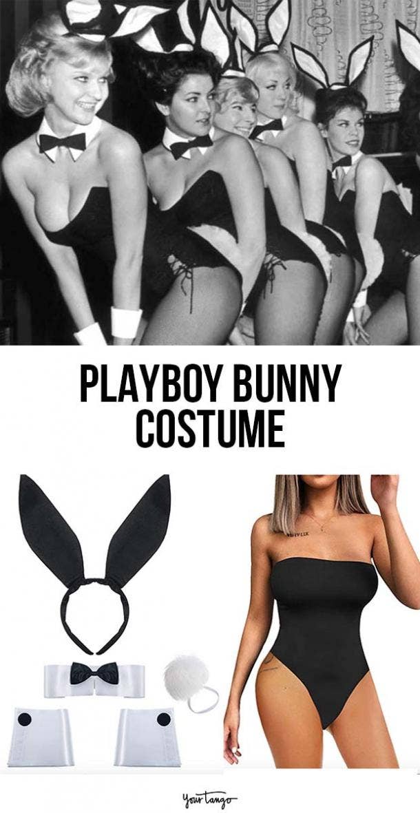 Playboy Bunny Sexy Leotard Costume
