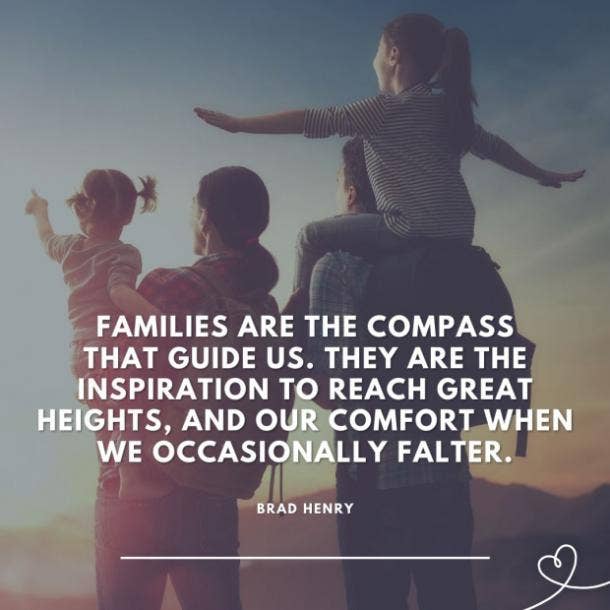 Brad Henry cherish family quotes