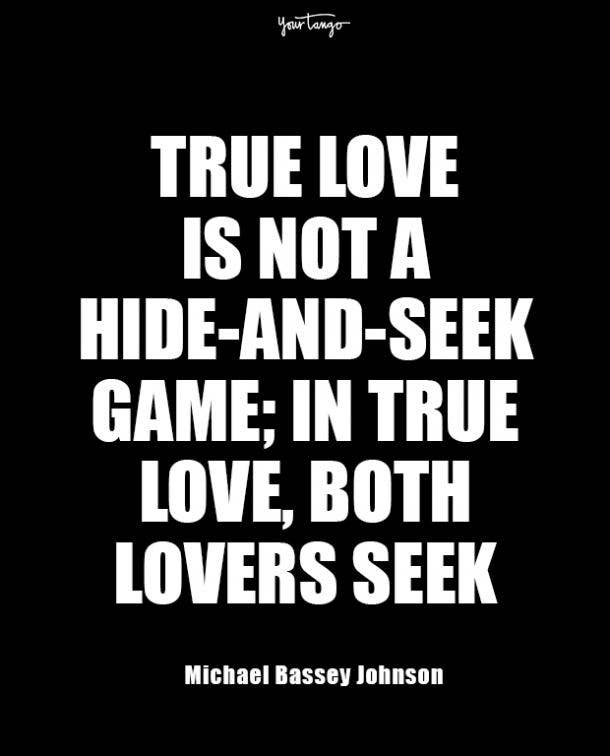 michael bassey johnson beginning love quotes