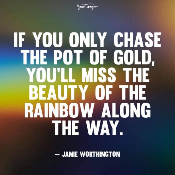 Jamie Worthington Rainbow Quote