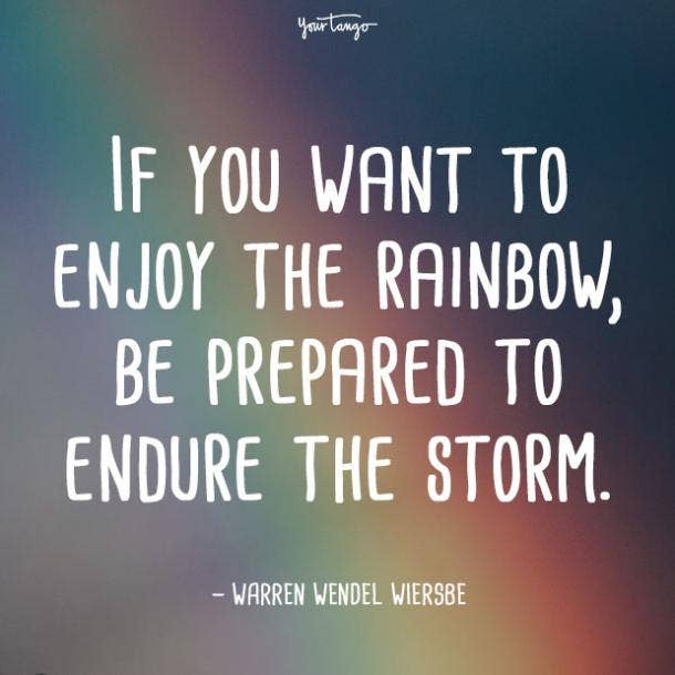 Warren Wendel Wiersbe Rainbow Quote