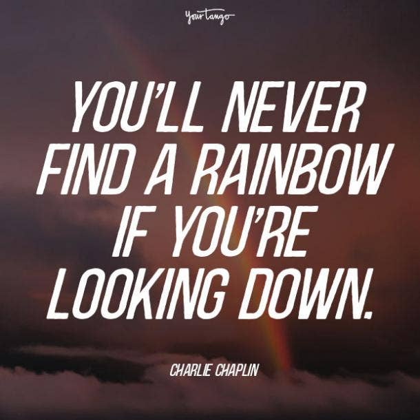 charlie chaplin rainbow quote
