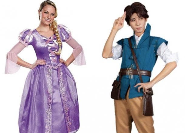 rapunzel and flynn rider couples costume