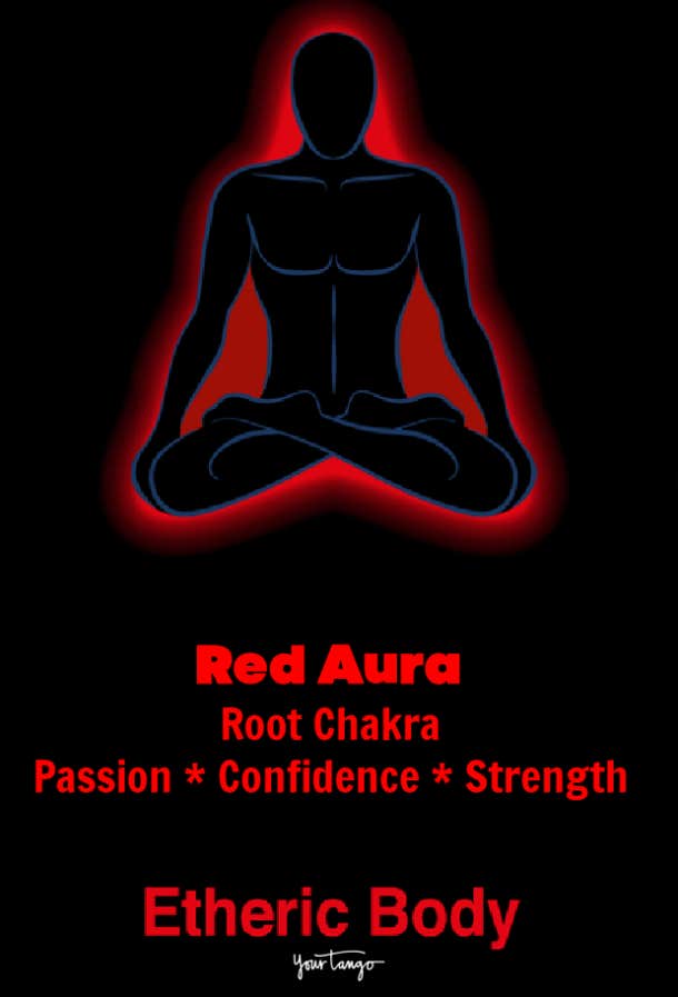 red aura meaning