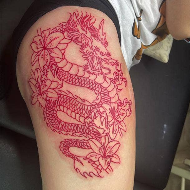 red dragon tattoo