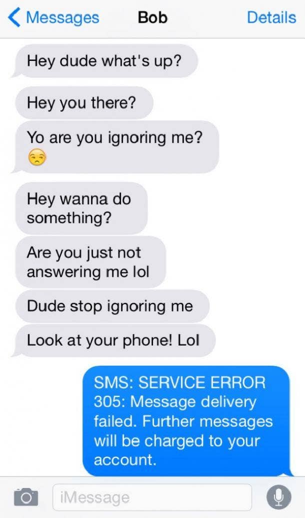 how to get someone to stop texting you