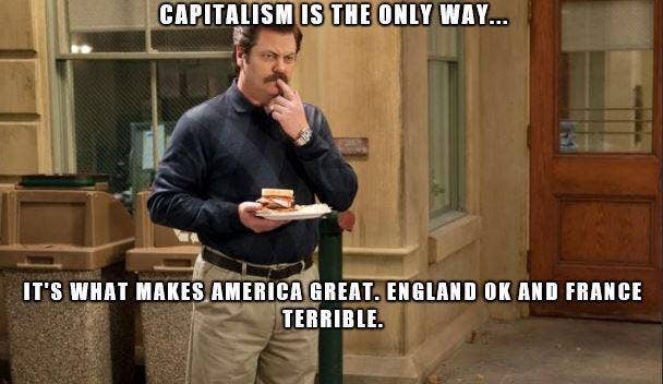 ron swanson capitalism quote