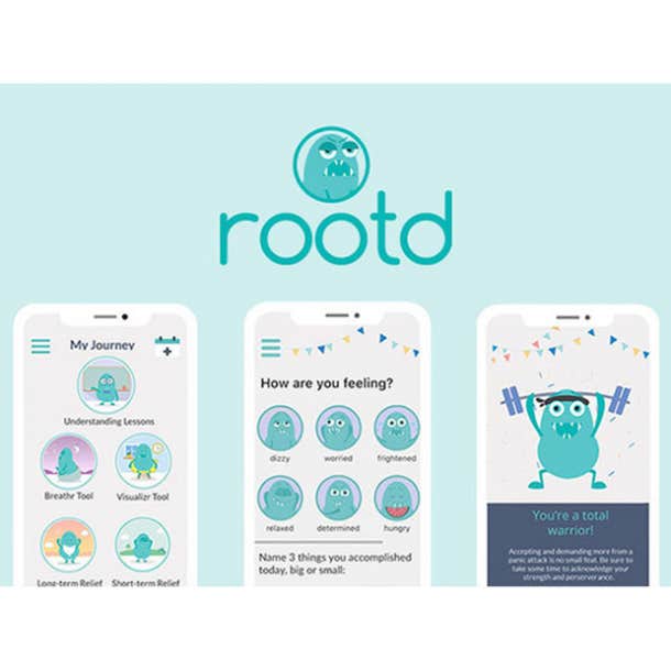 Rootd Anxiety App