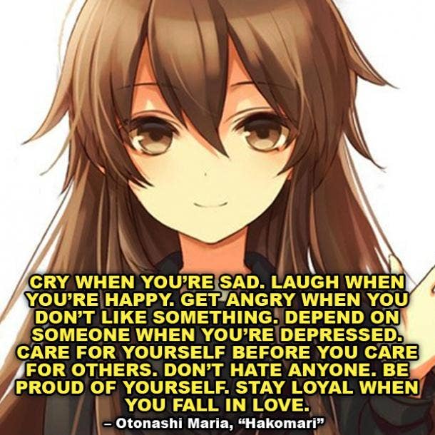 30 Sad Anime Quotes About Heartbreak, Loneliness, Life & Pain | YourTango 30 Sad Anime Quotes About Heartbreak, Loneliness, Life & Pain | YourTango