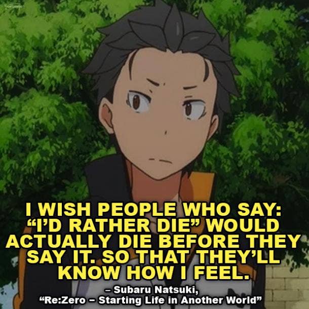 sad anime quotes