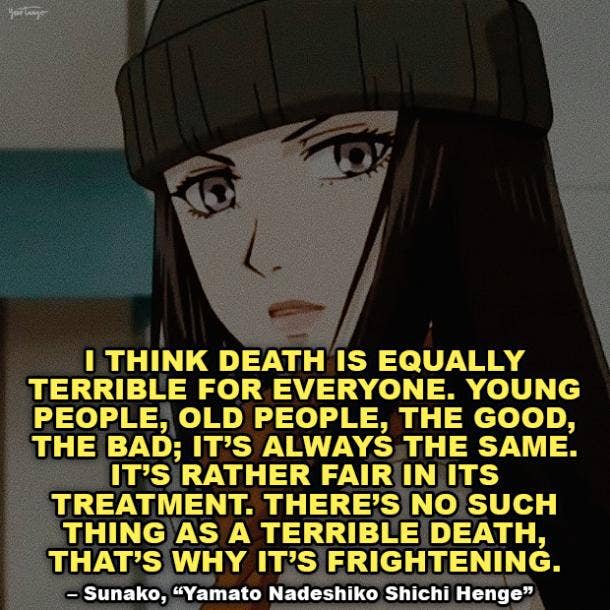 sad anime quotes