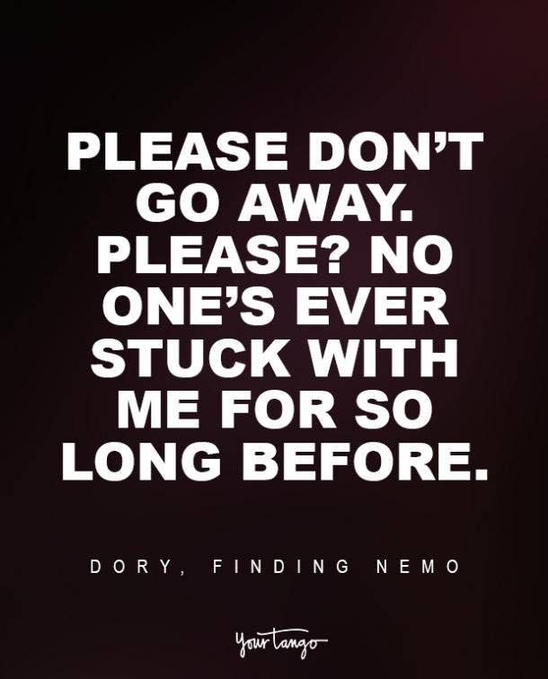 Dory, Finding Nemo Sad Disney Quote