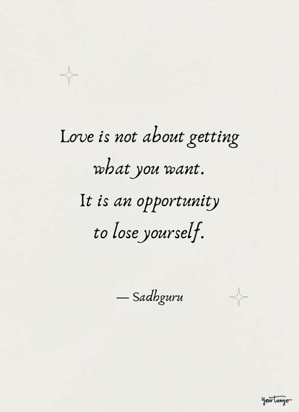 sadhguru quote on love