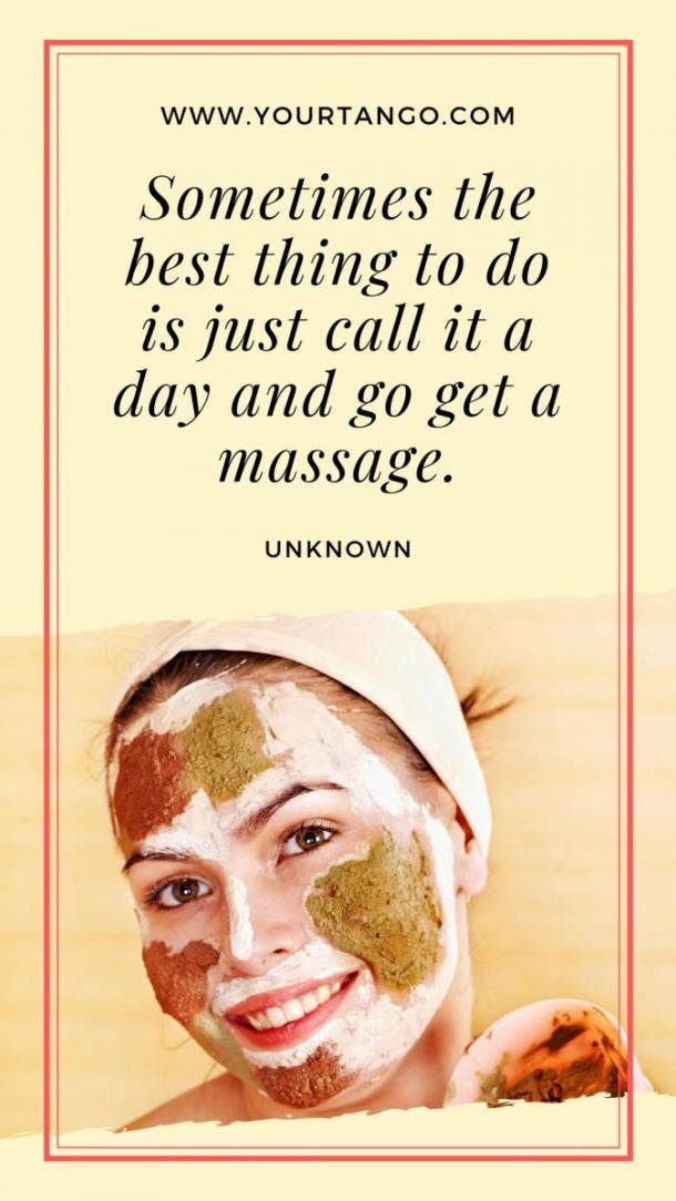 self care quotes diy spa day at home