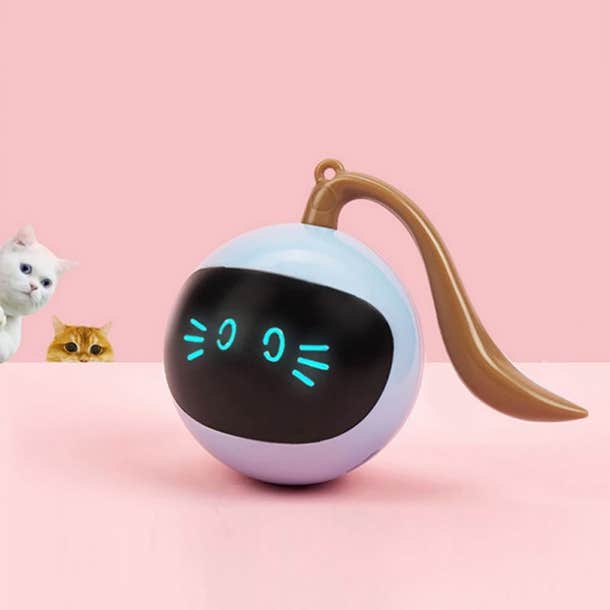 smart interactive rotating ball Cat Toys