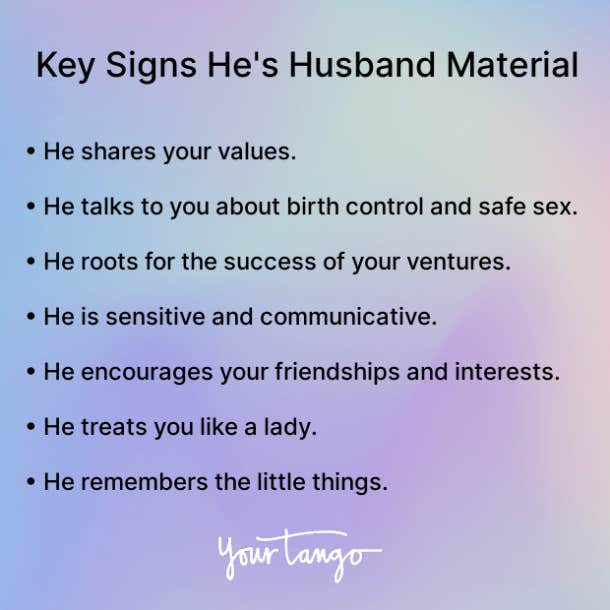 signs he