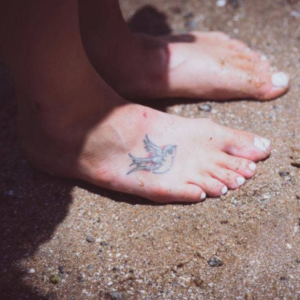 small tattoos with big meaning bird