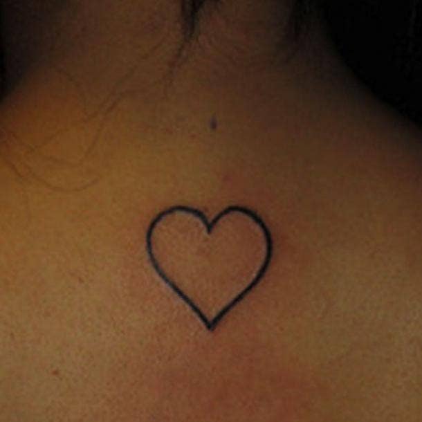 small tattoos with big meaning heart