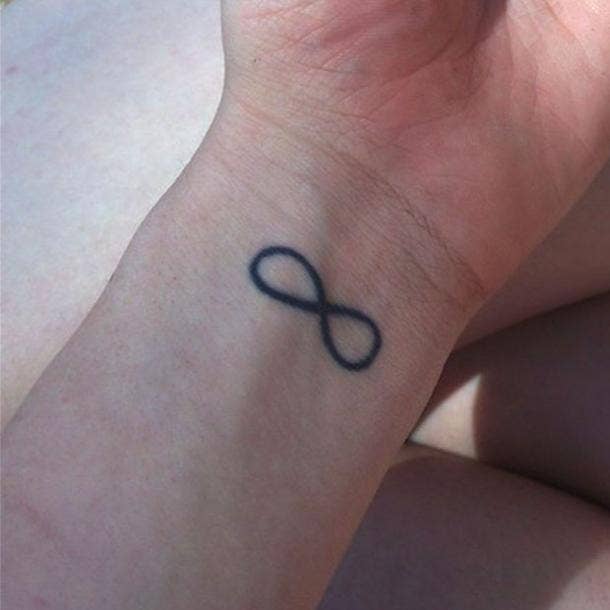 small tattoos with big meaning infinity symbol