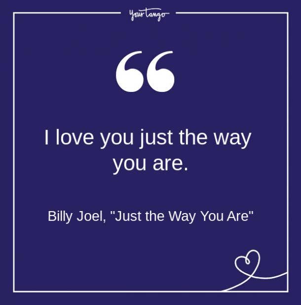 Billy Joel Just The Way You Are Music Song Lyrics Wedding Etsy