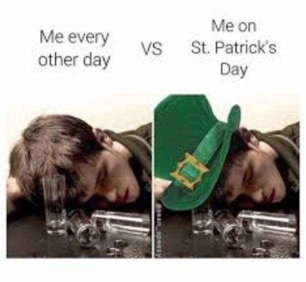 34 Funny St  Patrick s Day Memes To Celebrate The Luck Of The Irish - 26