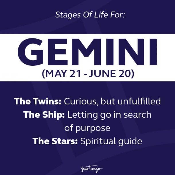 3 stages of gemini
