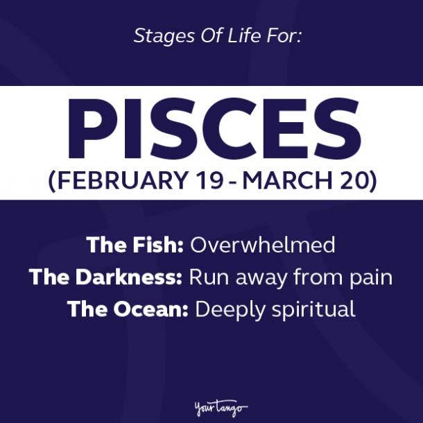 3 stages of pisces