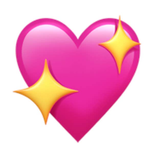 emoji coeur pétillant