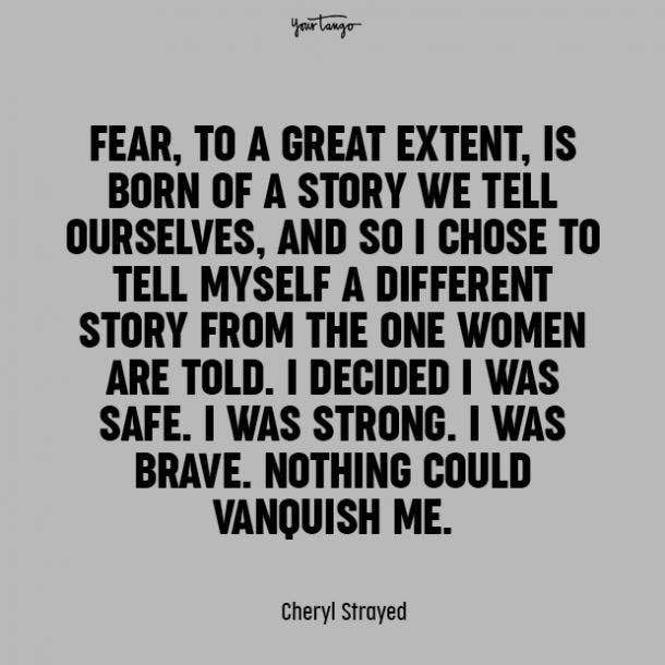Cheryl Strayed Strong Woman Quote