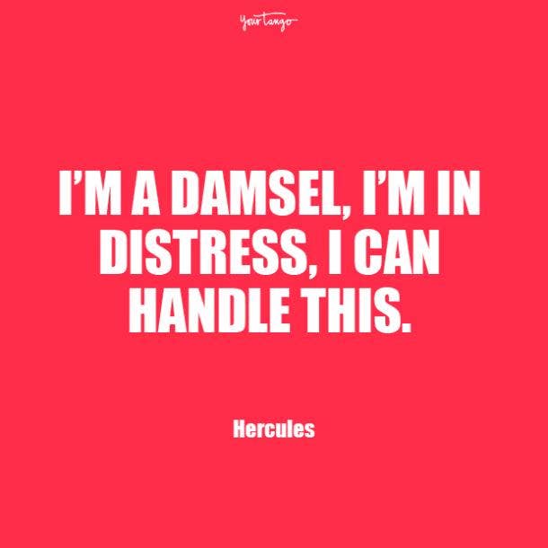 Hercules Strong Woman Quote