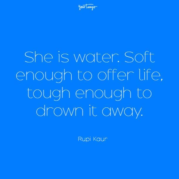 Rupi Kaur Strong Woman Quote