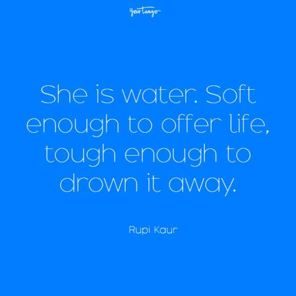 Rupi Kaur Strong Woman Quote
