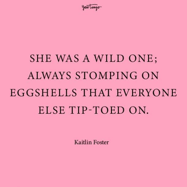 Kaitlin Foster Strong Woman Quote