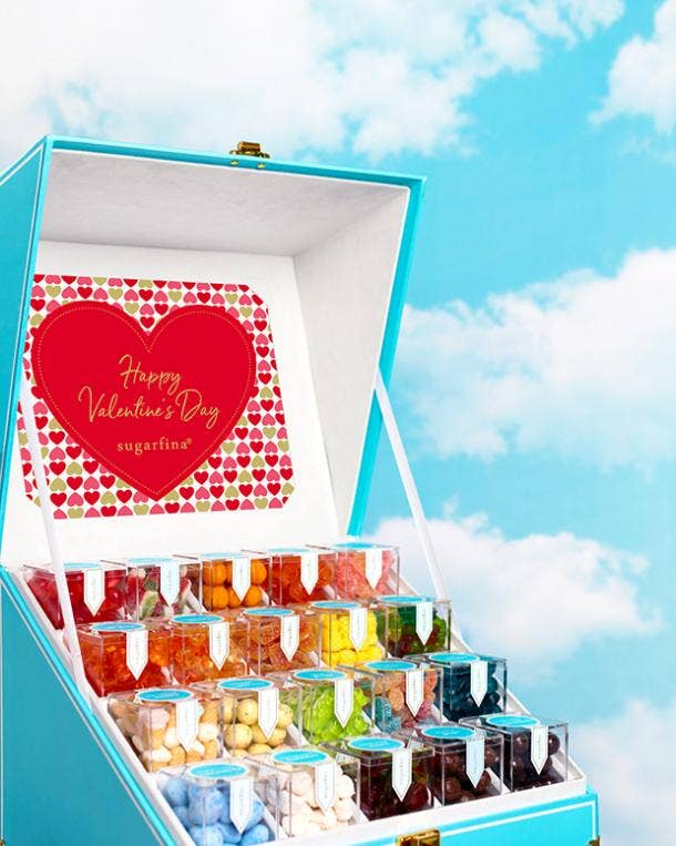 Sugarfina Valentine's Day Candy Trunk Valentines Day gift for new mom