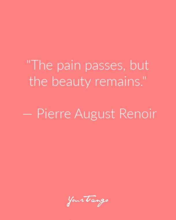 Pierre August Renoir Suicide Prevention Quote