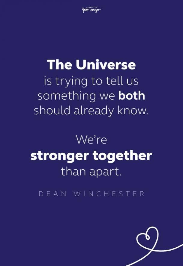 dean winchester quote