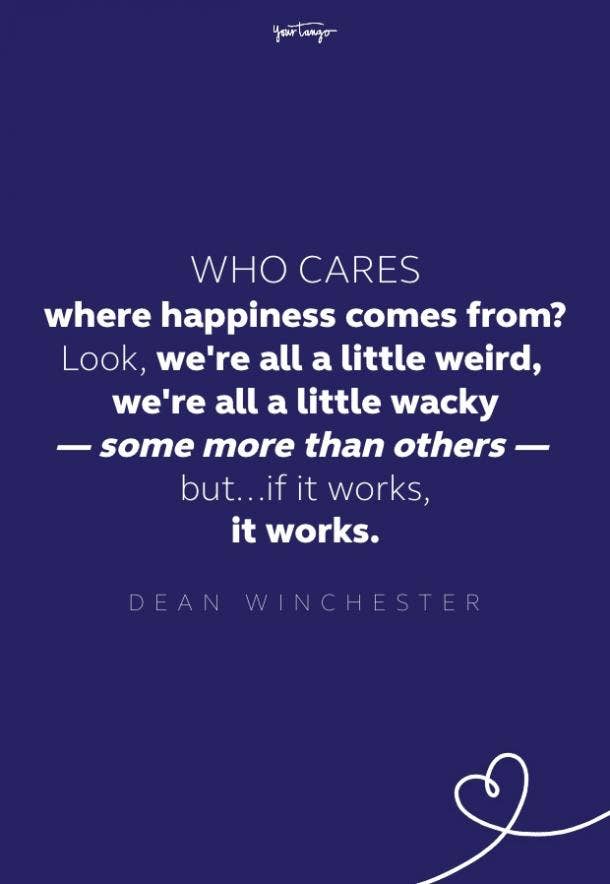 dean winchester quote