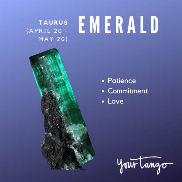 taurus crystals emerald