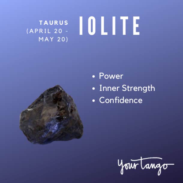 taurus crystals iolite