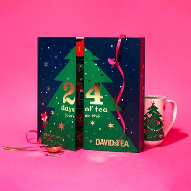 David&#039;s Tea 24 Days Of Tea Advent Calendar