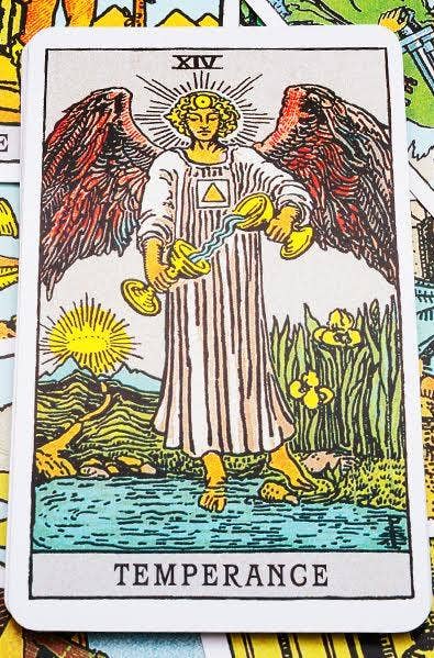 temperance tarot card