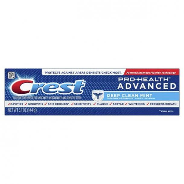 toothpaste for bad breath Crest Pro-Health Advanced Deep Clean Toothpaste