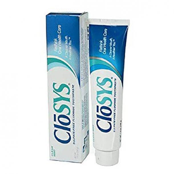 toothpaste for bad breath CloSYS Fluoride Toothpaste