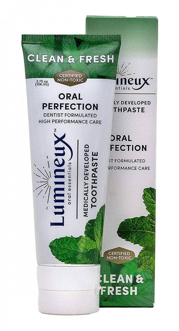 toothpaste for bad breath Lumineux Oral Essentials Fresh Breath Toothpaste